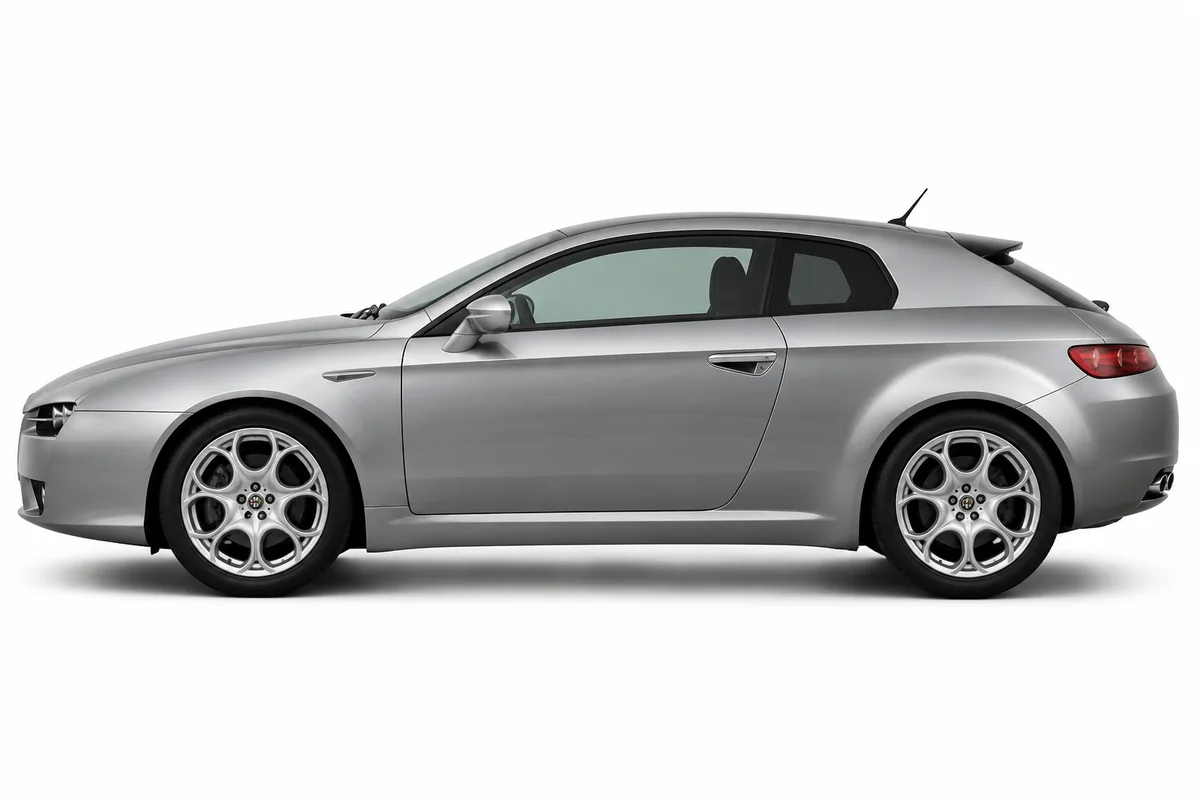 Illustrative side view of Alfa Romeo Brera; model year and body style may differ