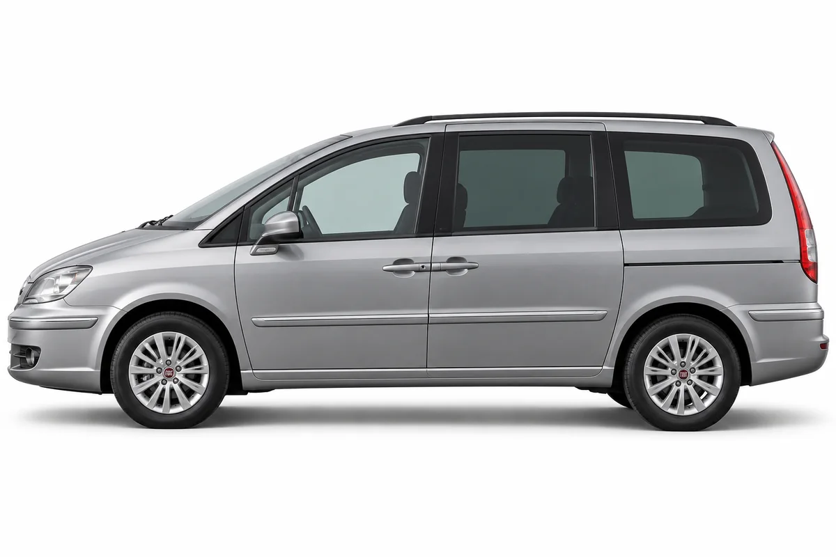 Illustrative side view of Fiat Ulysse; model year and body style may differ