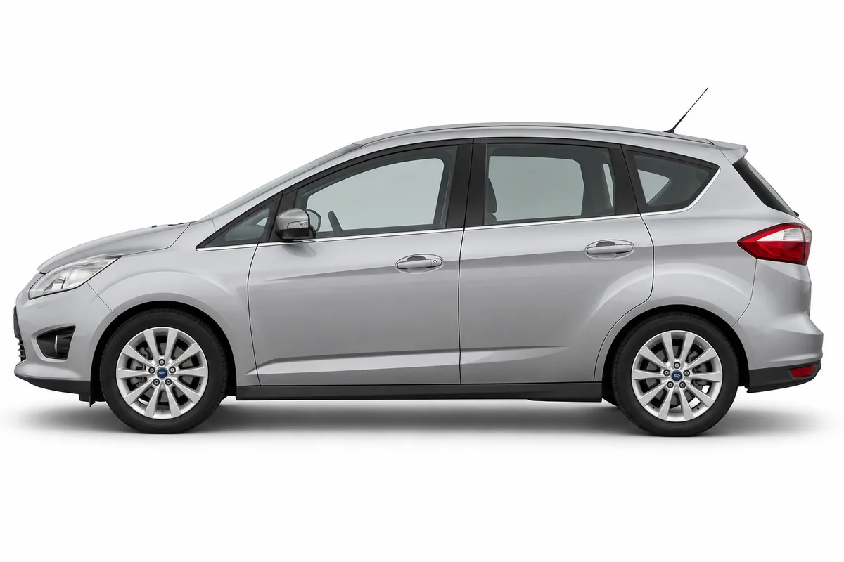 Illustrative side view of Ford C-Max; model year and body style may differ