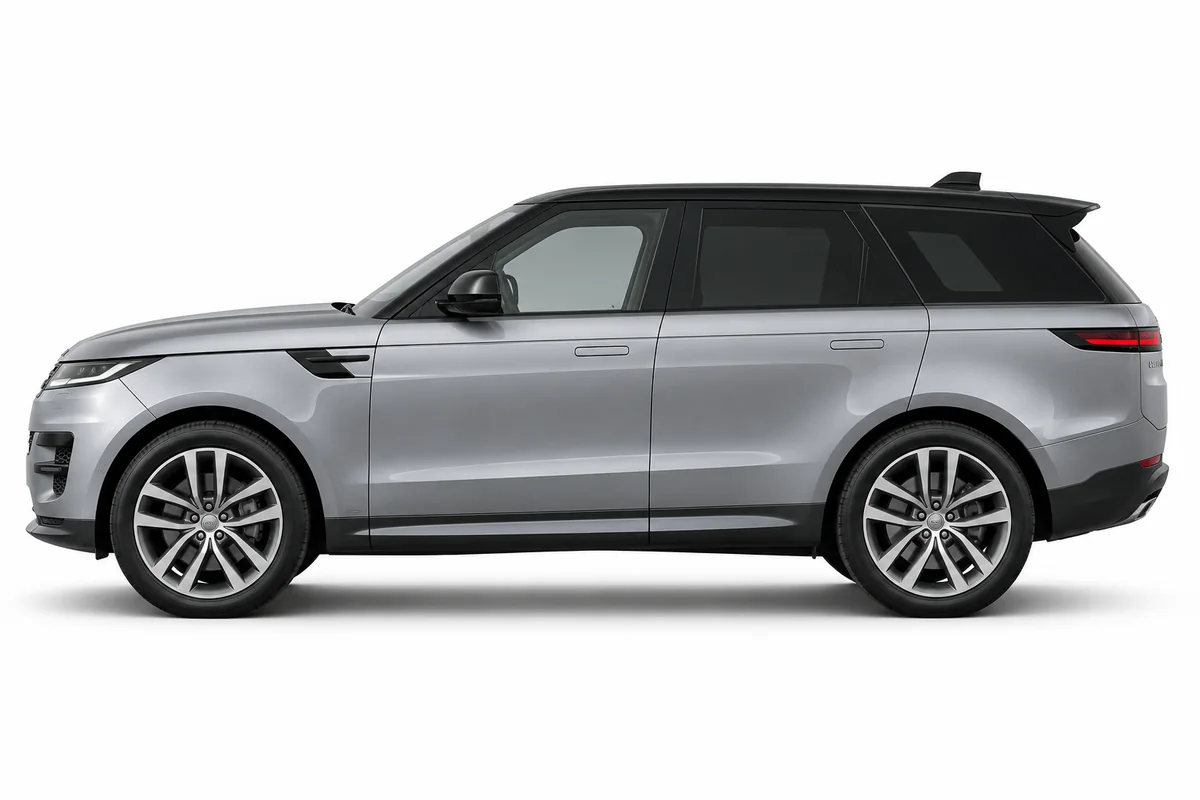 Illustrative side view of Land Rover Range Rover Sport; model year and body style may differ