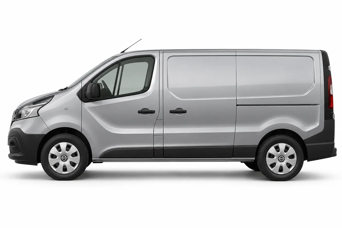 Illustrative side view of Nissan PRIMASTAR; model year and body style may differ