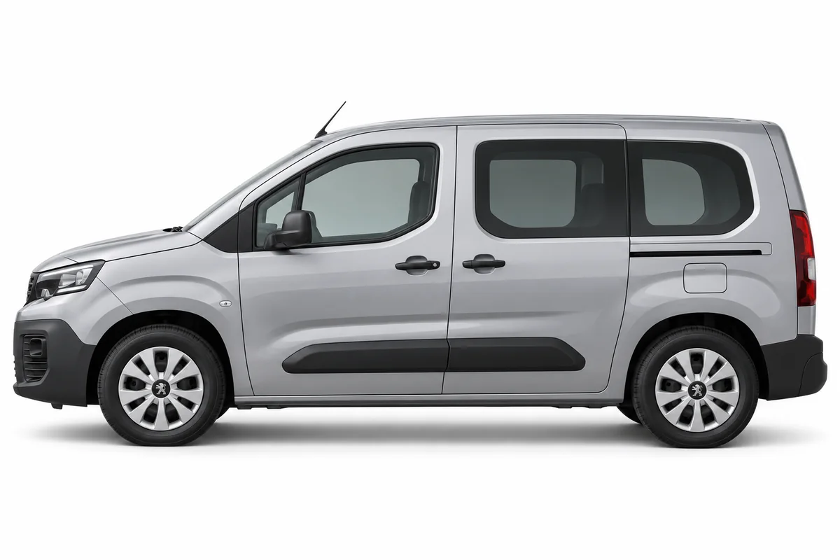 Illustrative side view of Peugeot PARTNER; model year and body style may differ