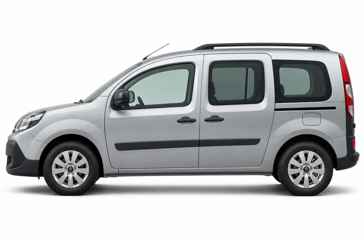 Illustrative side view of Renault KANGOO; model year and body style may differ